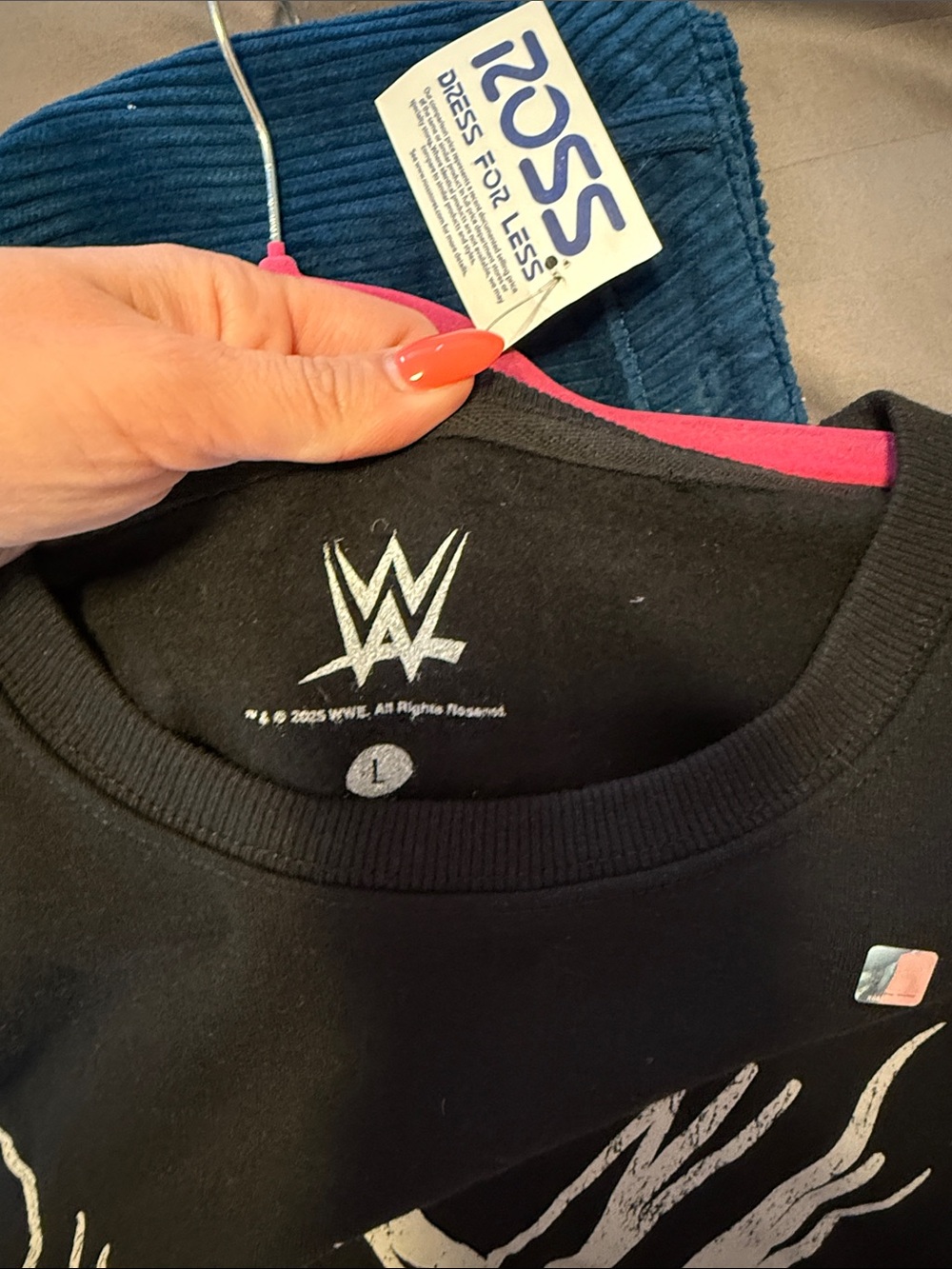 WWE Black Sweatshirt - Picture 3 of 3